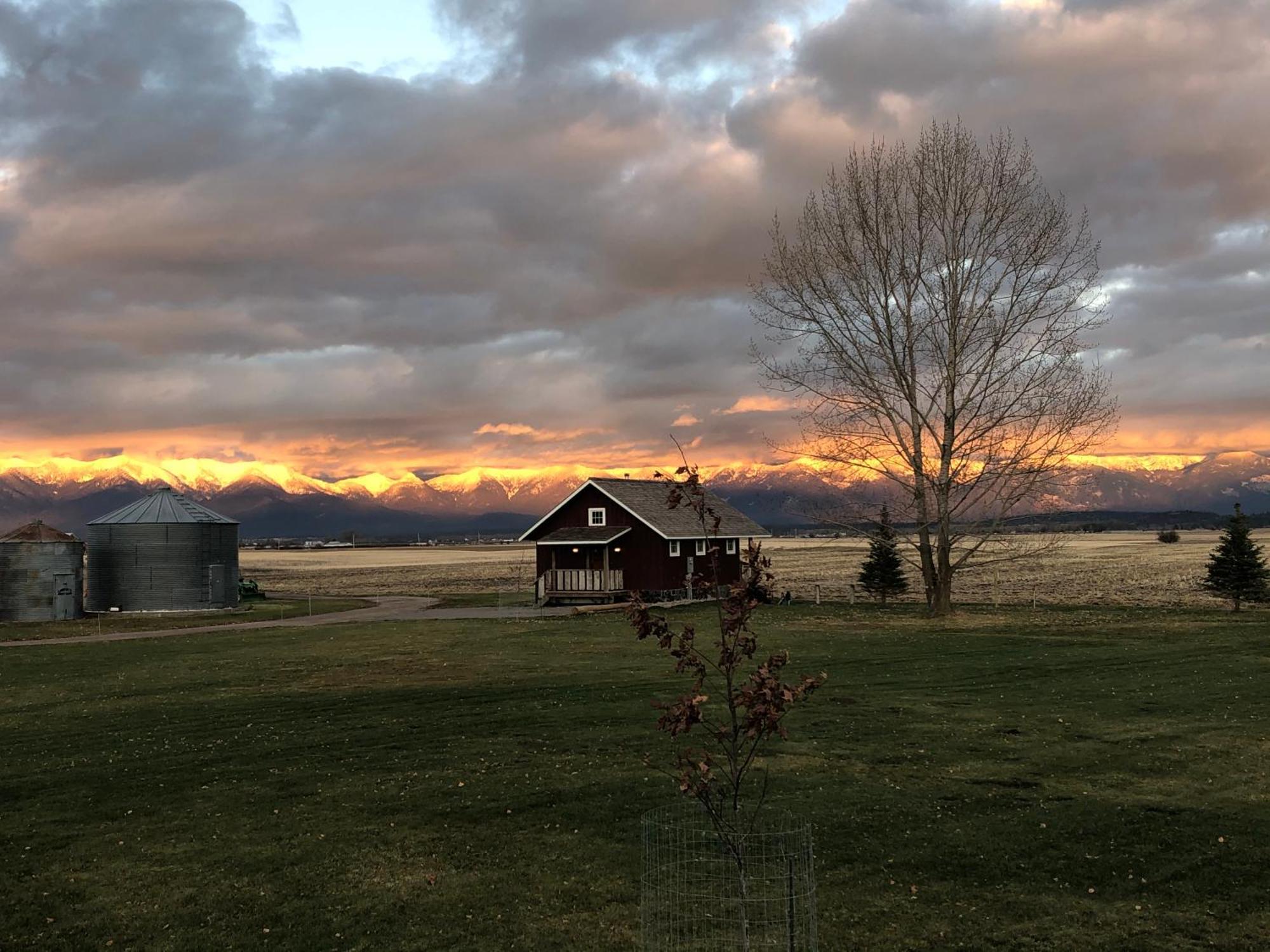 New Cabin With Spectacular Views Of Flathead Lake. Somers 外观 照片