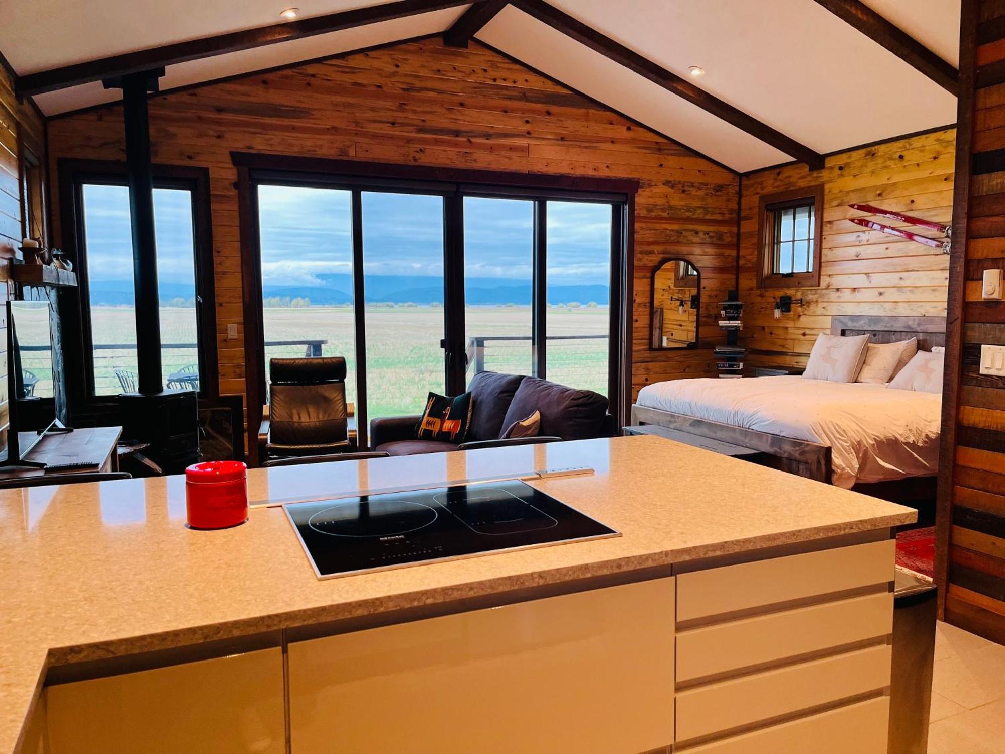 New Cabin With Spectacular Views Of Flathead Lake. Somers 外观 照片
